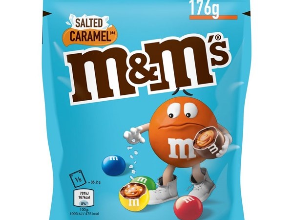 M&M’s met caramel&nbsp;zeezout